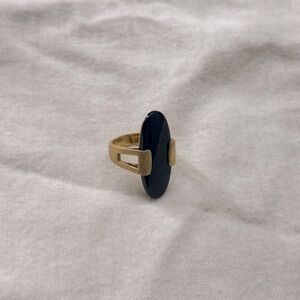 Black onyx ring